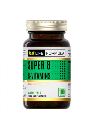 SUPER 8 B - VITAMINS 100 capsules